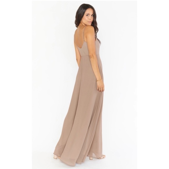 NWOT SHOW ME YOUR MUMU Faith Maxi Dress XL Dune - Picture 2 of 4
